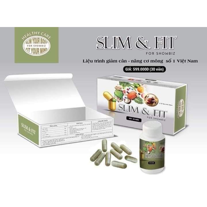 [chính hãng 100%]giảm cân SLIM & FIT (combo 12 món)
