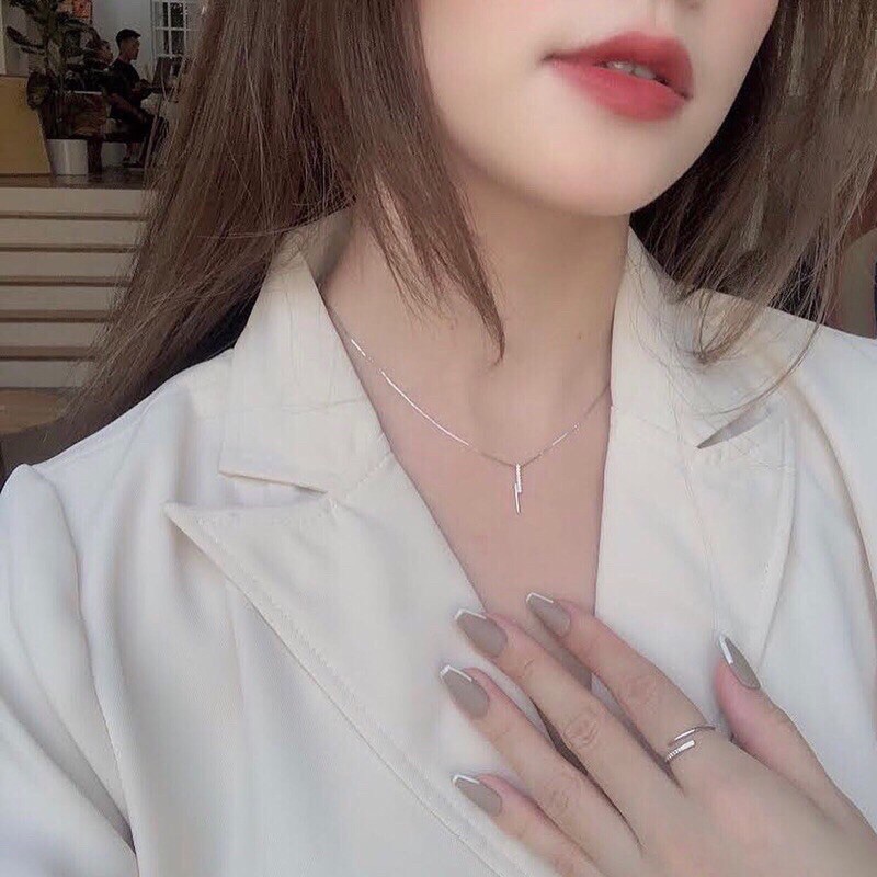 Dây chuyền nhịp tim bạc ta