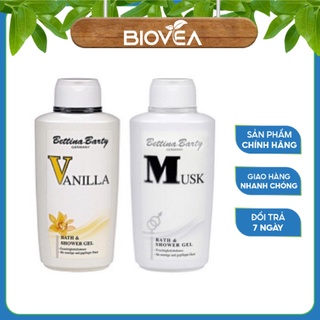 Sữa tắm - combo sữa tắm tinh chất nước hoa vanilla & musk 500ml, giữ ẩm, dưỡng da mịn màng, hương thơm vanilla quyến r