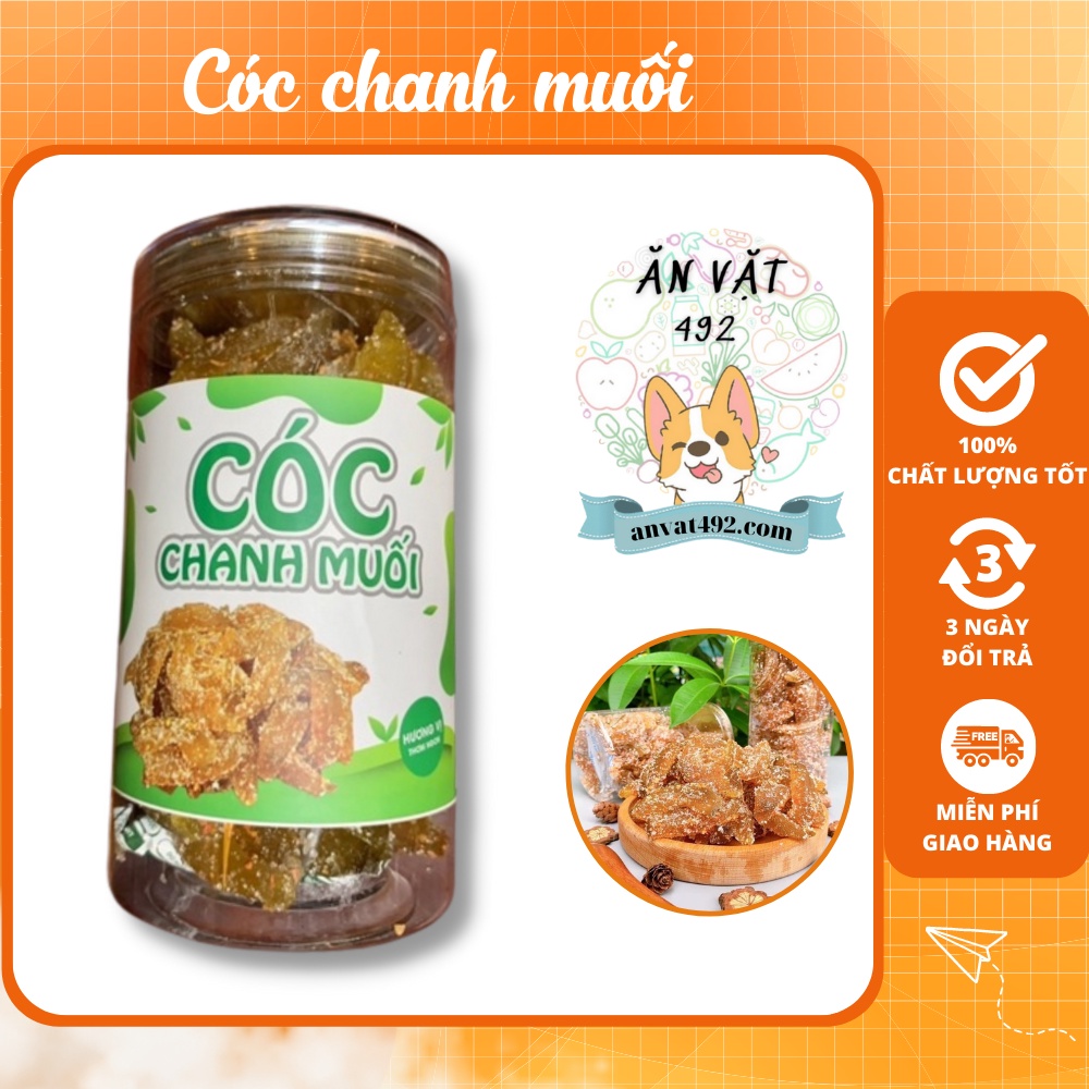 Cóc Chanh Muối (Ô Mai Cóc) 400g - Ăn Vặt 492