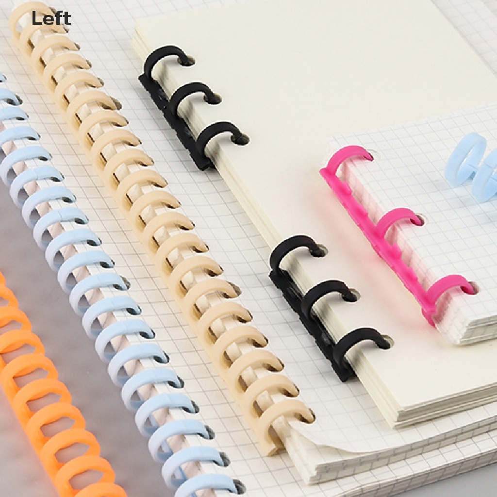 Vòng lò xo nhựa 30 lỗ cho A4 A5 A6