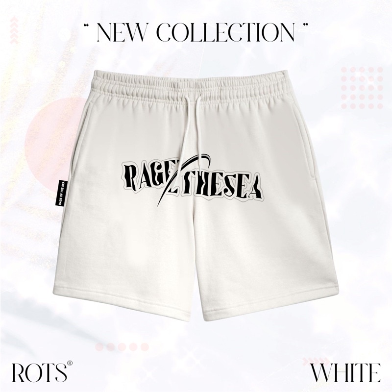 QUẦN SHORT UNISEX RAGE OF THE SEA  - CUT CUT