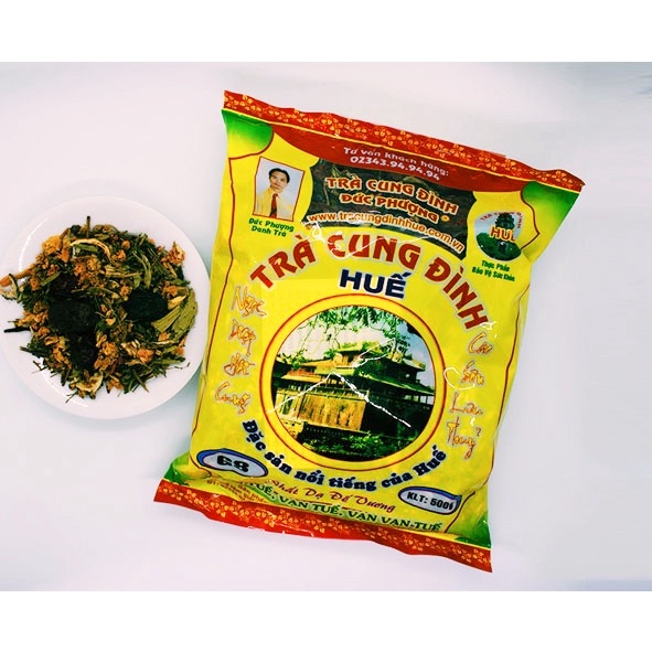 Trà cung đình Huế Nhất Dạ Đế Vương G8 - Đặc sản Huế