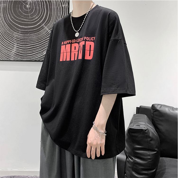Áo phông nam nữ unisex form rộng MRTD Sanafriend, áo thun tay lỡ oversize mát mềm mịn