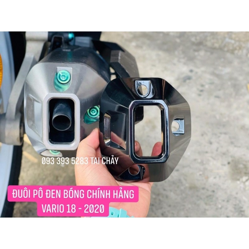 CHỤP ĐUÔI PÔ VARIO ĐEN BÓNG ZIN VARIO 2018 - 2020
