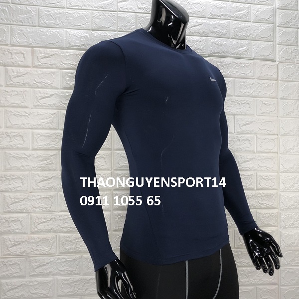 Áo thun nam dài tay, áo giữ nhiệt nam co dãn 4 chiều