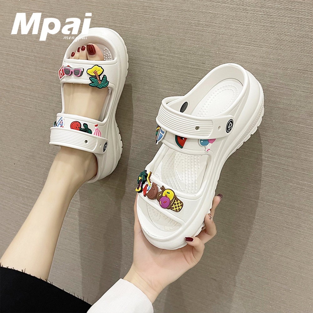Dép sandal đế dày 6cm tăng chiều cao thời trang dành cho nữ