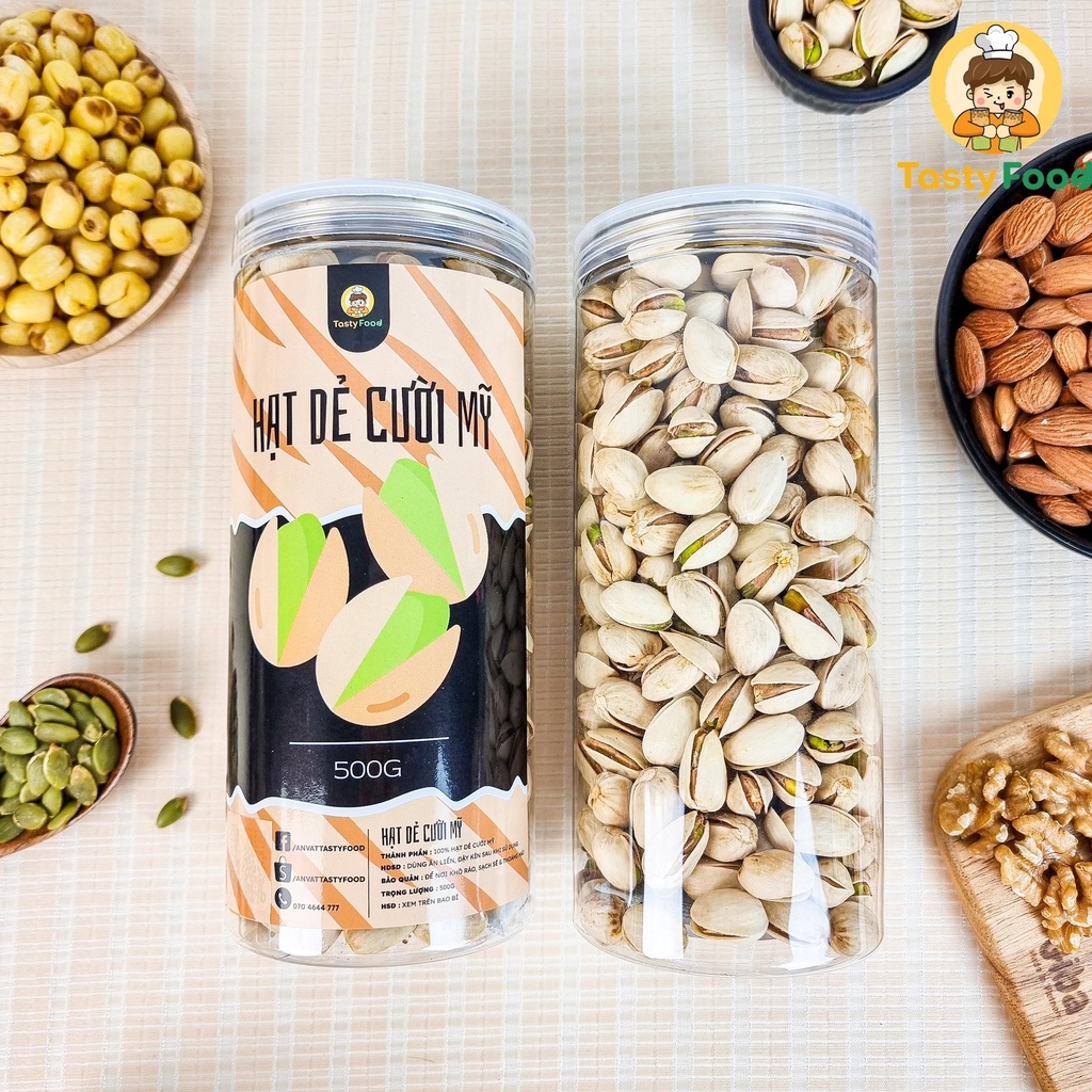 500G Hũ Hạt Dẻ Cười Mỹ| Hàng chất lượng thượng hạng