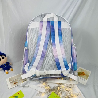 Balo Hoạ Tiết Chữ và Loang Degrey Basic Backpack [ Ảnh thật 100% ]