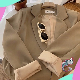 Áo blazer 2 lớp phong cách Hàn quốc - Áo vest nữ khoác ngoài