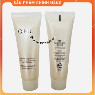 SỮA RỬA MẶT TRẮNG DA OHUI WHITE 160ML