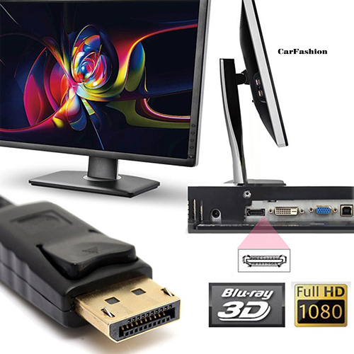 Cáp Chuyển Đổi Dp Displayport Sang Hdmi Cho Pc Hp / Dell