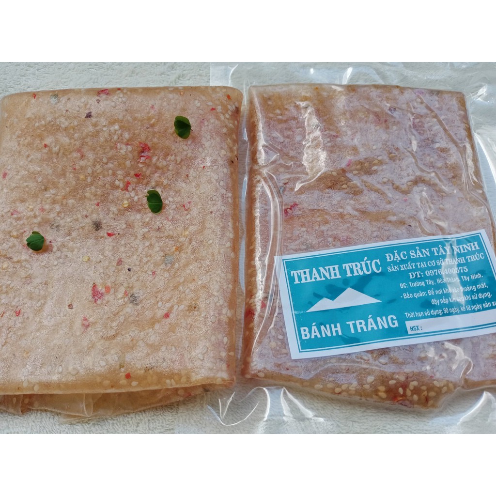 [500Gr] Bánh Tráng Dẻo Me Hút Chân Không