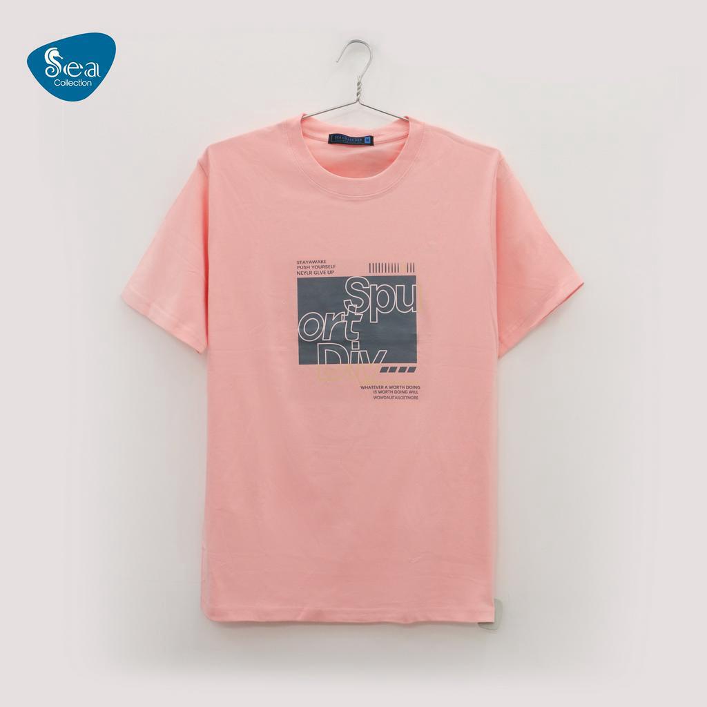 Áo thun Unisex Sea Collection in hình thun cotton thoáng mát 12135
