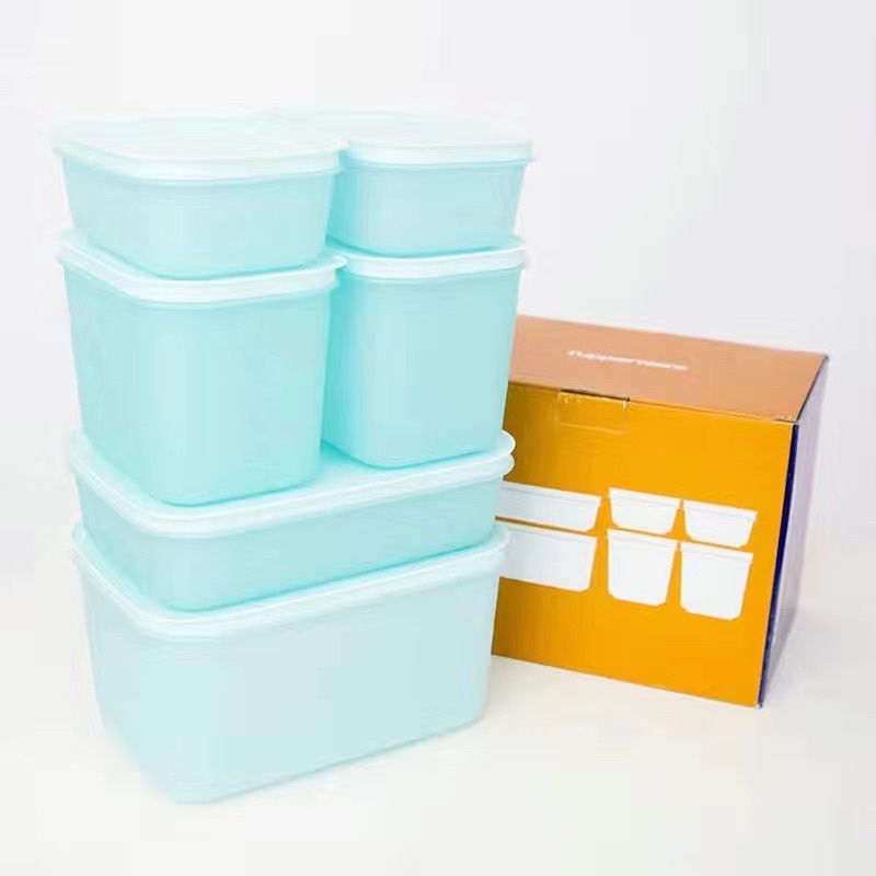 Set Hộp Đông Dẻo Gen II Tupperware 6 Món Cao Cấp - Bộ 6 Món Hộp Trữ Ngăn Đông /Ngăn Mát Tủ Lạnh