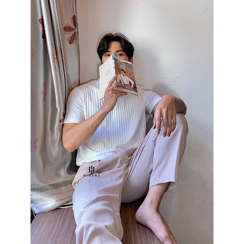 Áo thun nam basic HIDANZ mã ATG01 - chất Craysall sợi thun gân co giãn - mềm mại - thoải mái - thoáng mát | BigBuy360 - bigbuy360.vn