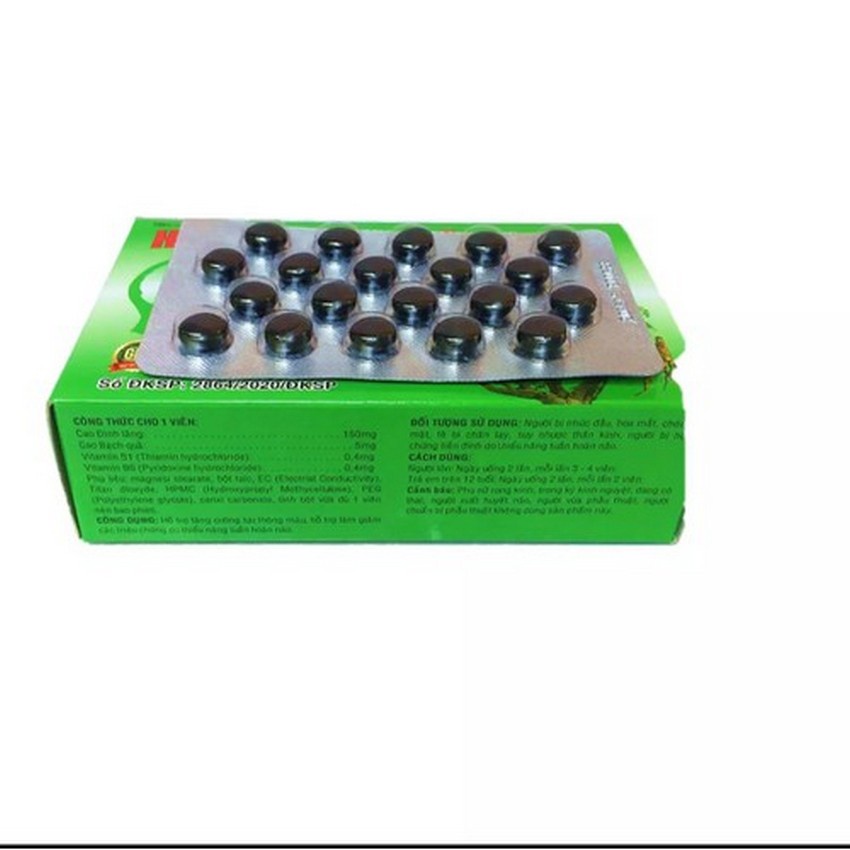 Hoạt Huyết Dưỡng Não Đại Uy Pharma Hộp  BM77 - Bảo Minh Pharmacy