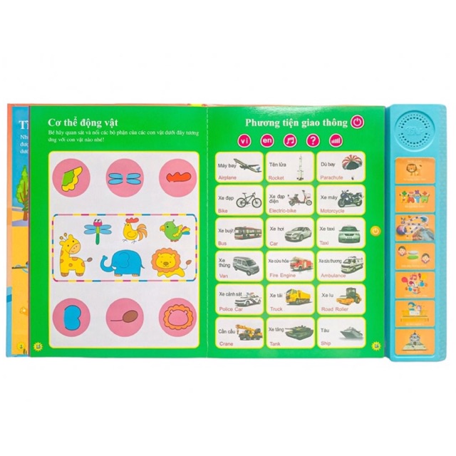 Sách Điện Tử Song Ngữ, Sách Điện Tử Thông Minh Cho Bé Phiên Bản Mới Nhất 2022 Nâng Cấp +++