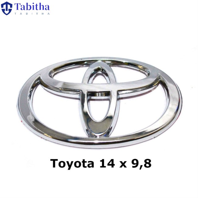 Biểu Tượng Logo Xe Hơi Tabitha Toyota CHROME