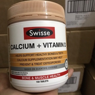 Viên uống bổ sung vitaminD và can xi cho người lớn