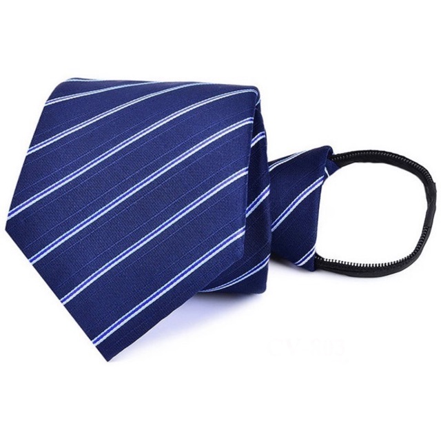 Cà vạt thắt sẵn dây kéo - bản 7cm