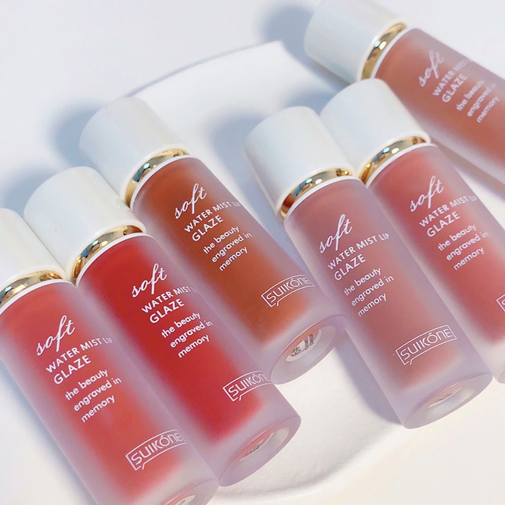 [Hàng mới về] Son bóng nhung lì dạng lỏng không gây khô môi màu sắc thời trang lâu trôi cho học sinh