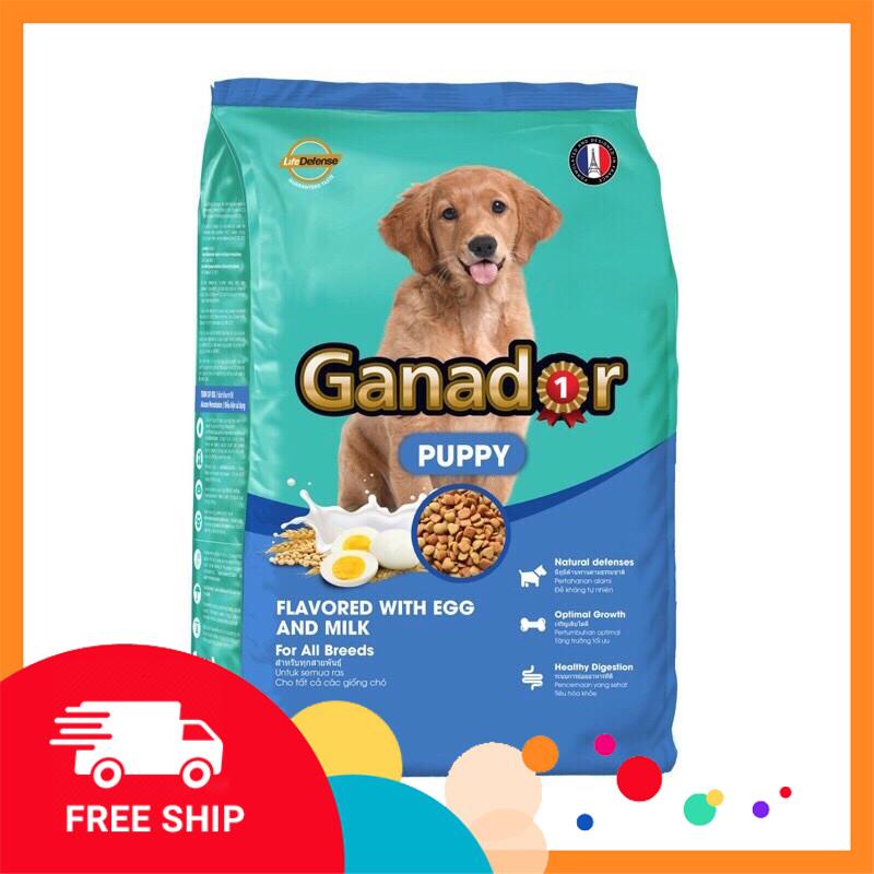 THỨC ĂN CHO CHÓ GANADOR PUPPY TRỨNG &amp; SỮA ( 3kg )
