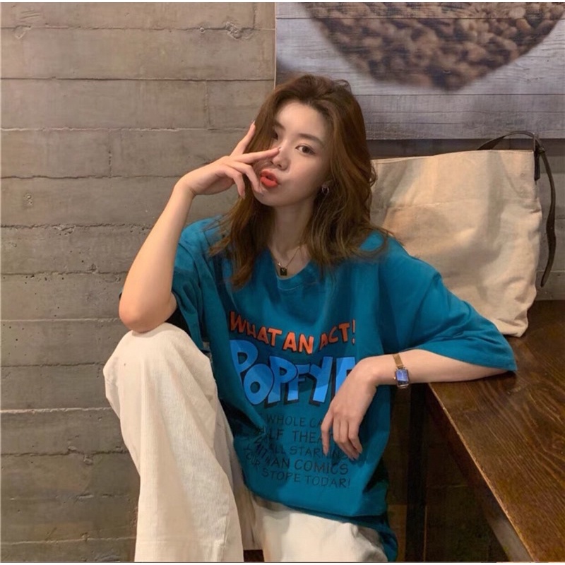 Áo thun PopryeÁo phông unisex nam nữ mặc đôi, nhóm, lớp Cá tínhFree ship rẻ nhấtChất cotton mát thấm hút mồ hôi