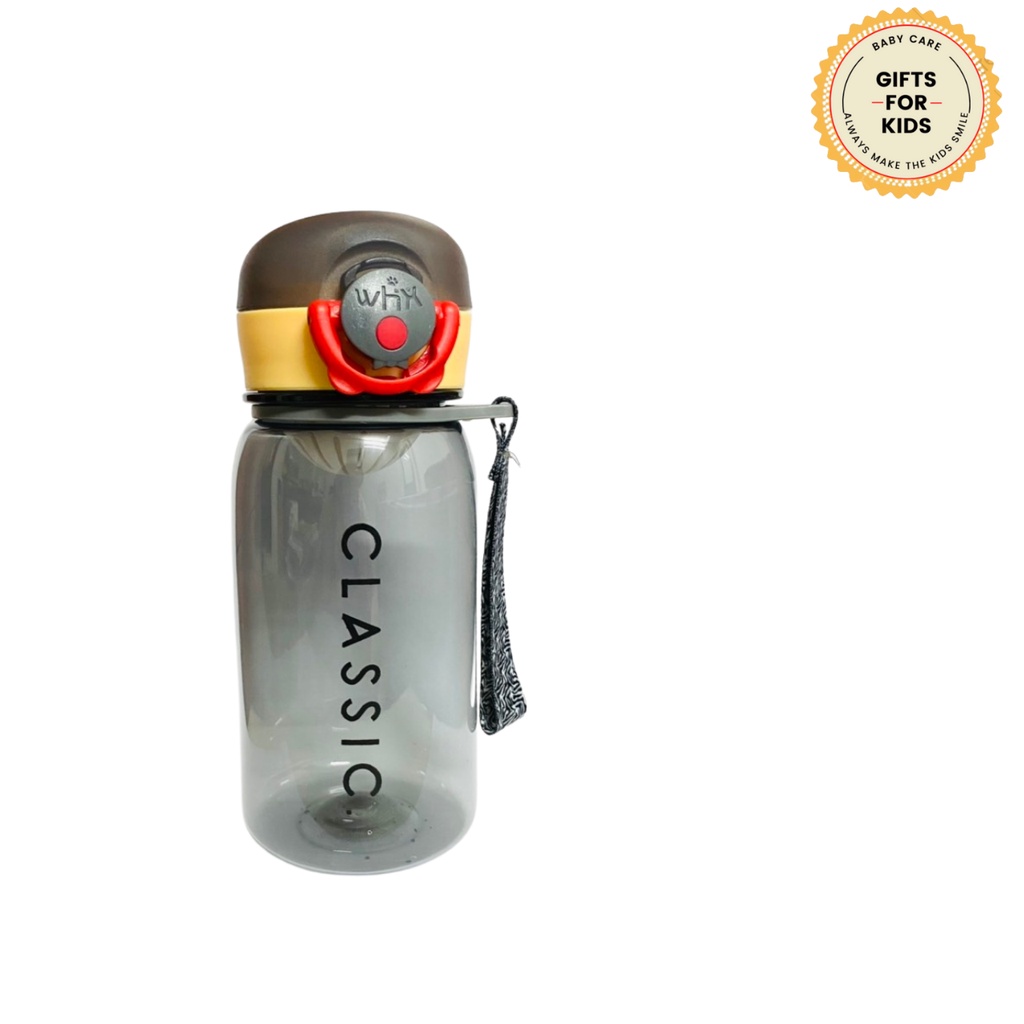Bình nước tiện ích dễ thương Classic 400ml 4 màu cho bé yêu.