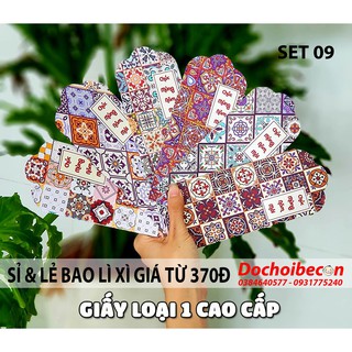 Bao lì xì Xấp 6-10 cái mẫu mới 2023 chất liệu đẹp, giá rẻ (Nhiều mẫu)