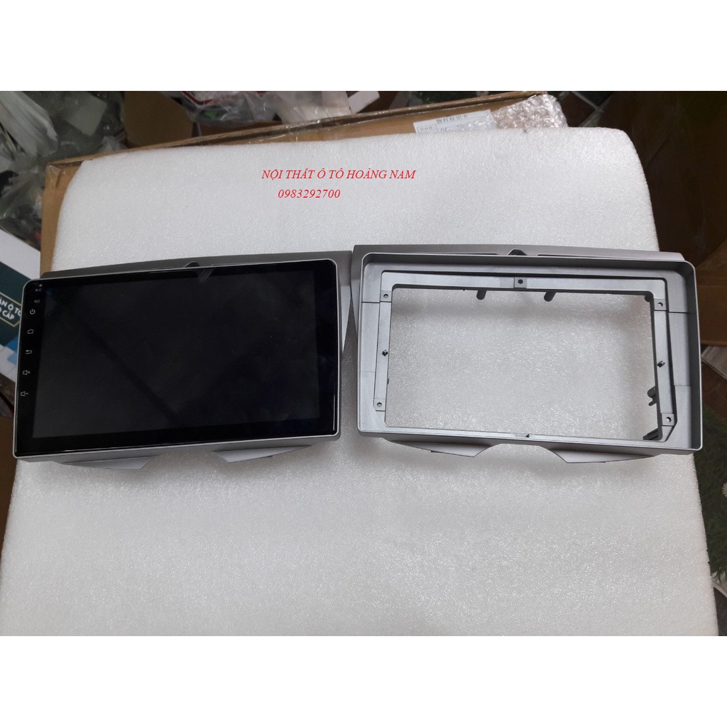 Mặt dưỡng Kia morning 2008 - 2010 lắp màn android 9 inch