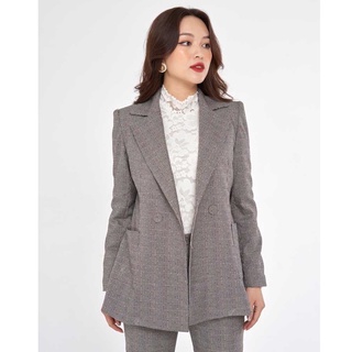 Áo blazer cổ 2 ve heradg wt20036a
