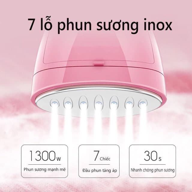 Bàn là hơi nước cầm tay/ Bàn ủi mini là phẳng nhiều chất liệu quần áo dễ dàng mang đi du lịch