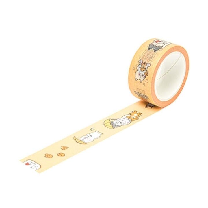 Băng Dán Trang Trí ARTBOX Hàn Quốc Họa Tiết Mèo Dễ Thương Rộng 20mm