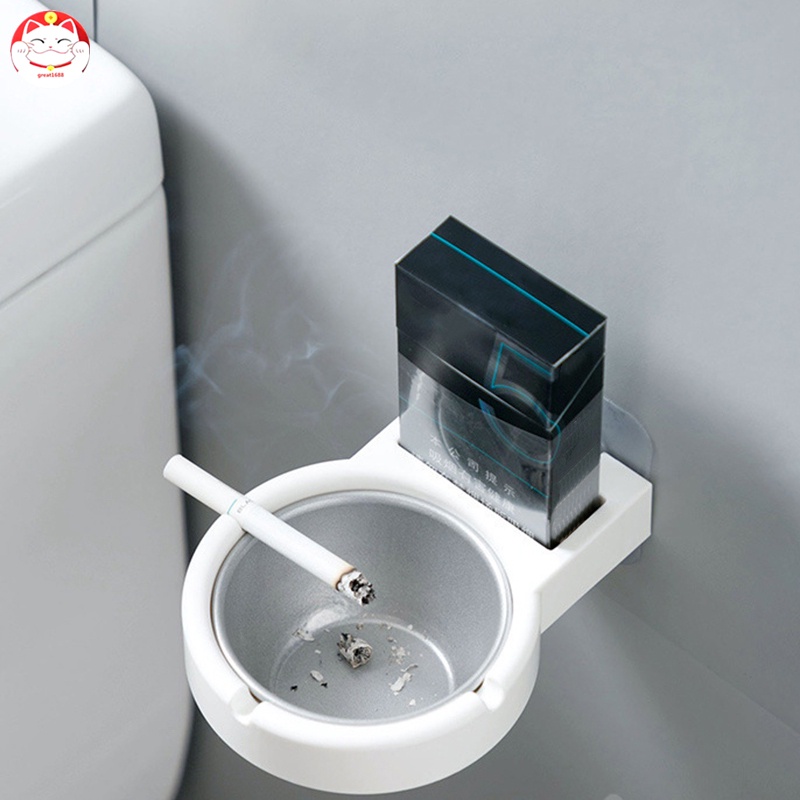 Gạt tàn thuốc gắn tường tiện dụng