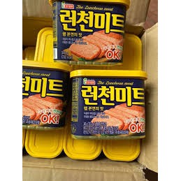  Thịt Hộp Lotte The Luncheon Meat Hàn Quốc 340g