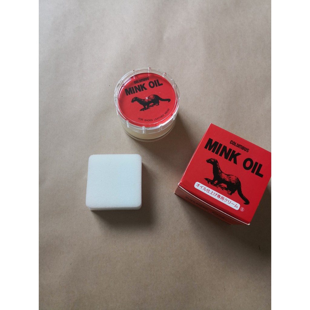 Mỡ chồn dầu chuyên dụng bảo dưỡng đồ da cao cấp MINK OIL