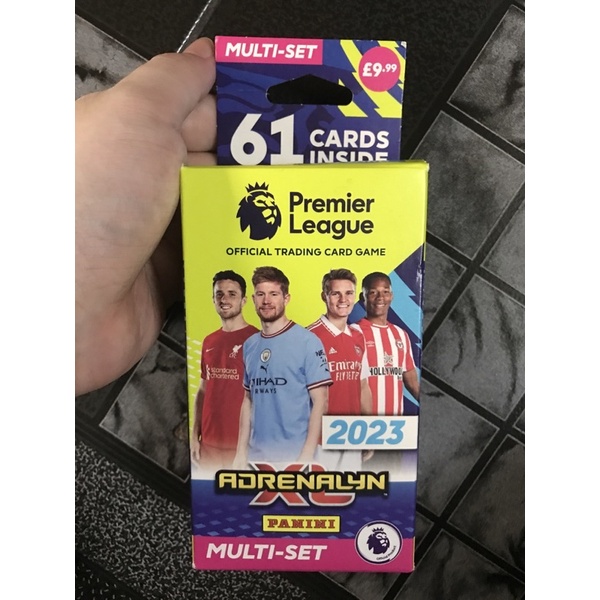 Hộp 61 thẻ cầu thủ Premier League 22/23 Multiset