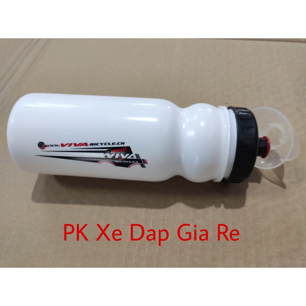 Bình nước nhựa VIVA cao cấp, Bình nước xe đạp hàng TAIWAN cao cấp