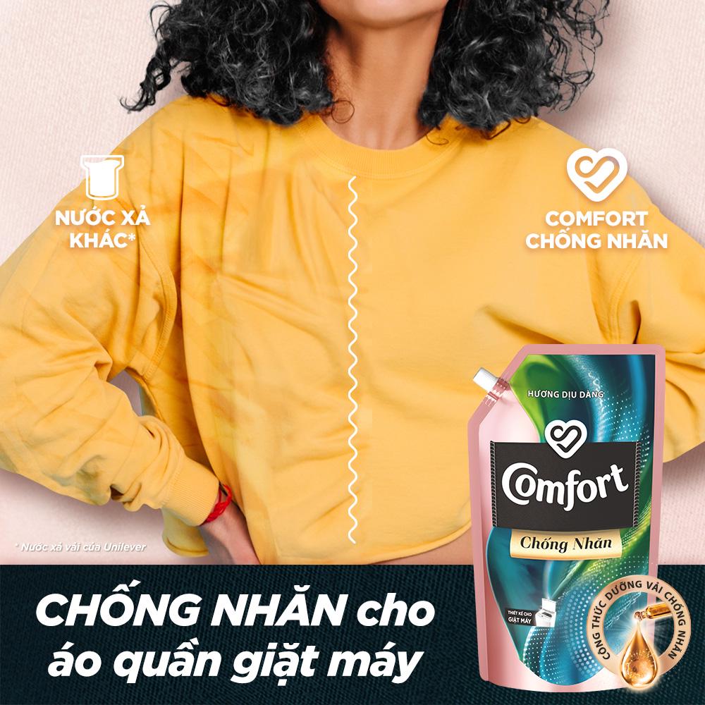 Combo 2 Túi Nước Xả Vải Comfort Chống Nhăn 2.7L