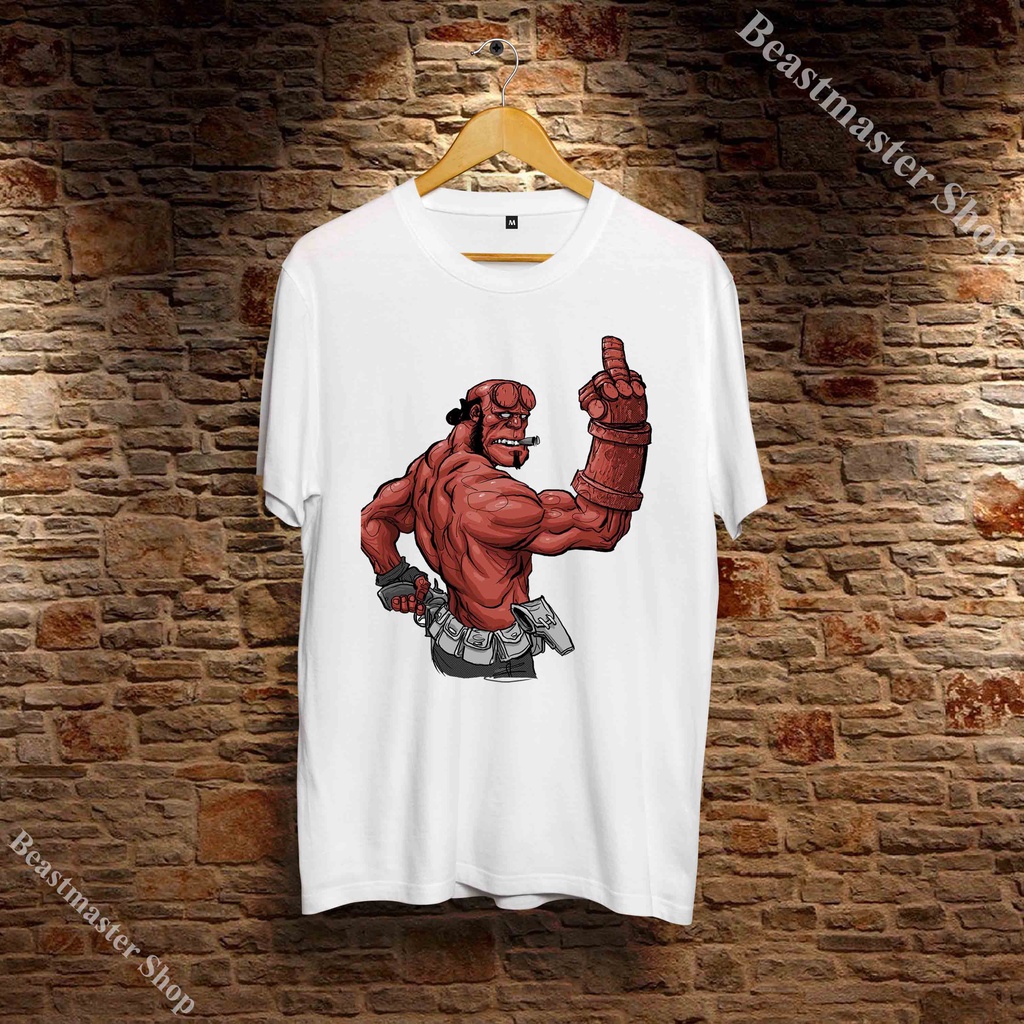 💕Áo Thun Hellboy - Áo Thun Quỷ Đỏ Hellboy - Hellboy T-Shirt phong cách - HLB-014