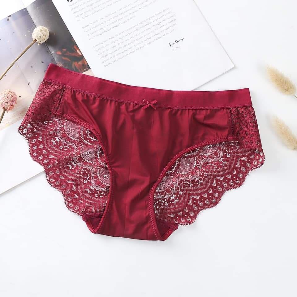 Quần lót nữ Combo 10 Quần lót ren gợi cảm 1004Chất liệu ren cao cấp,thoáng mát, thấm hút mồ hôi.