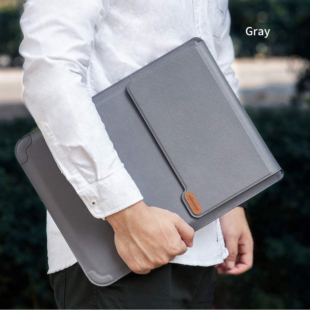 Túi chống sốc Nillkin Sleeve Case Stand Adjustable cho Macbook Laptop đa năng kiêm giá đỡ & miếng lót chuột - chính hãng