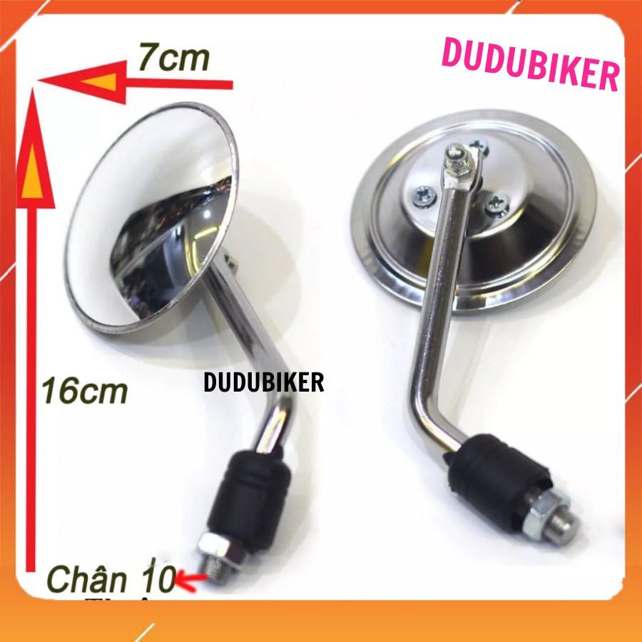 GƯƠNG CẦU LỒI CHIẾU HẬU XE MÁY PHÙ HỢP VỚI NHIỀU DÒNG XE MÁY