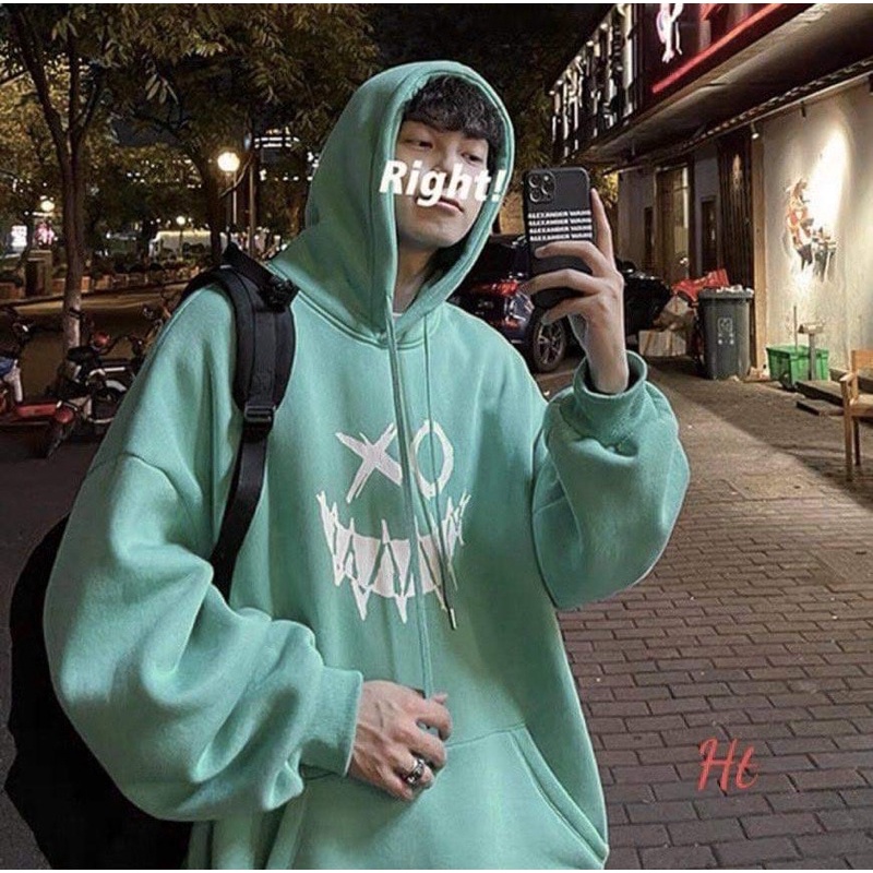 Áo hoodie 5D XO mặt quỷ HT12