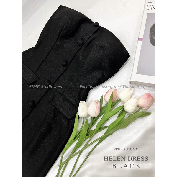 Váy quây cúp HELEN Dress ULLZANG 2022 SIME Studio