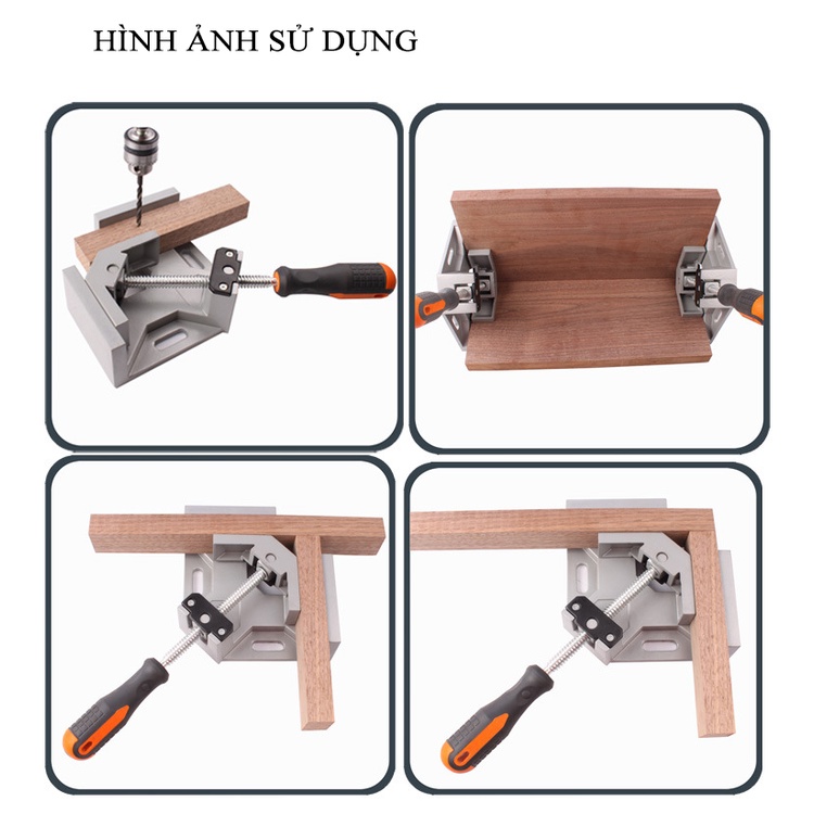 Kẹp góc vuông 90 độ hợp kim nhôm 68mm AOTUO