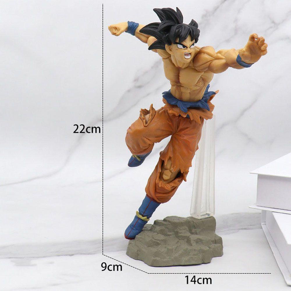 DARNELL Mô Hình Nhân Vật Son Goku Tóc Đen Trang Trí