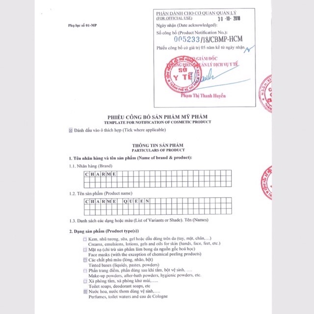 Charme Queen 100ml - Nước Hoa Charme Chính Hãng | BigBuy360 - bigbuy360.vn