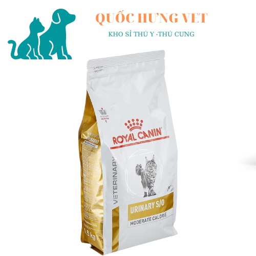 Thức ăn Royal Canin cho mèo bị sạn thận URINARY S/O gói 1.5kg...QUOCHUNGVET